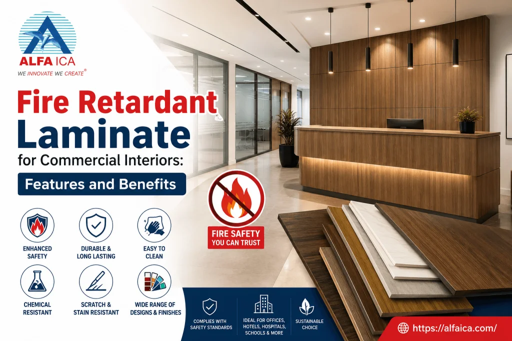 Fire retardant laminate
