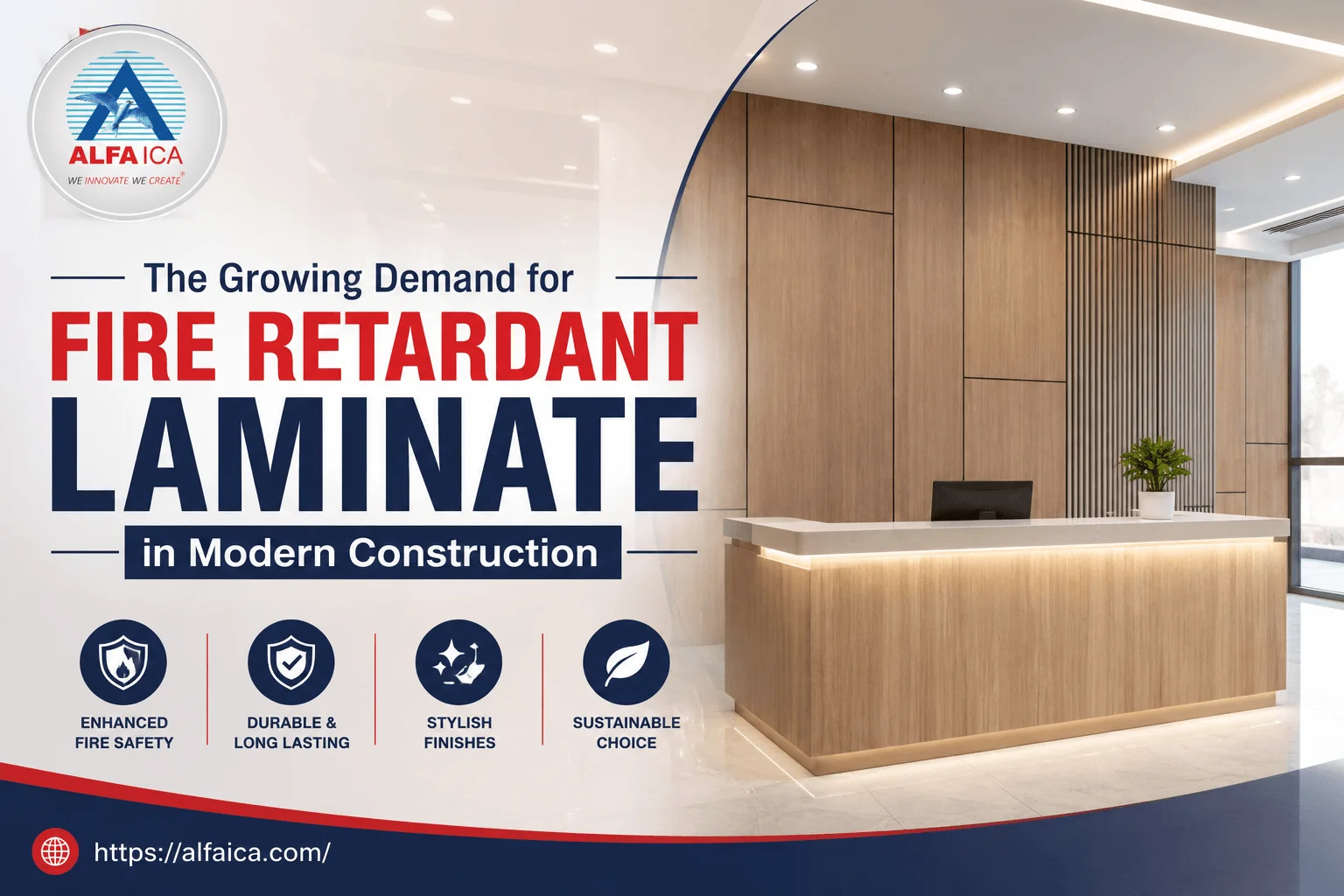 Fire retardant laminate